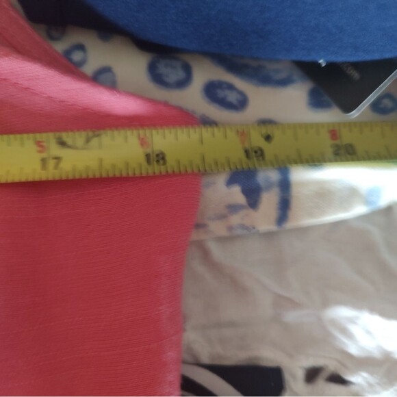 Faroro Pink Salmon Haltar Maxi Dress Macrame Crochet Neckline Large - Picture 5 of 6